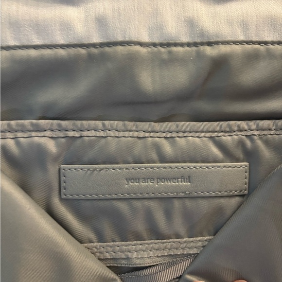 LULULEMON Ice Gray Silver Urbanite Backpack Large Baby Diaper Bag Travel main image 16